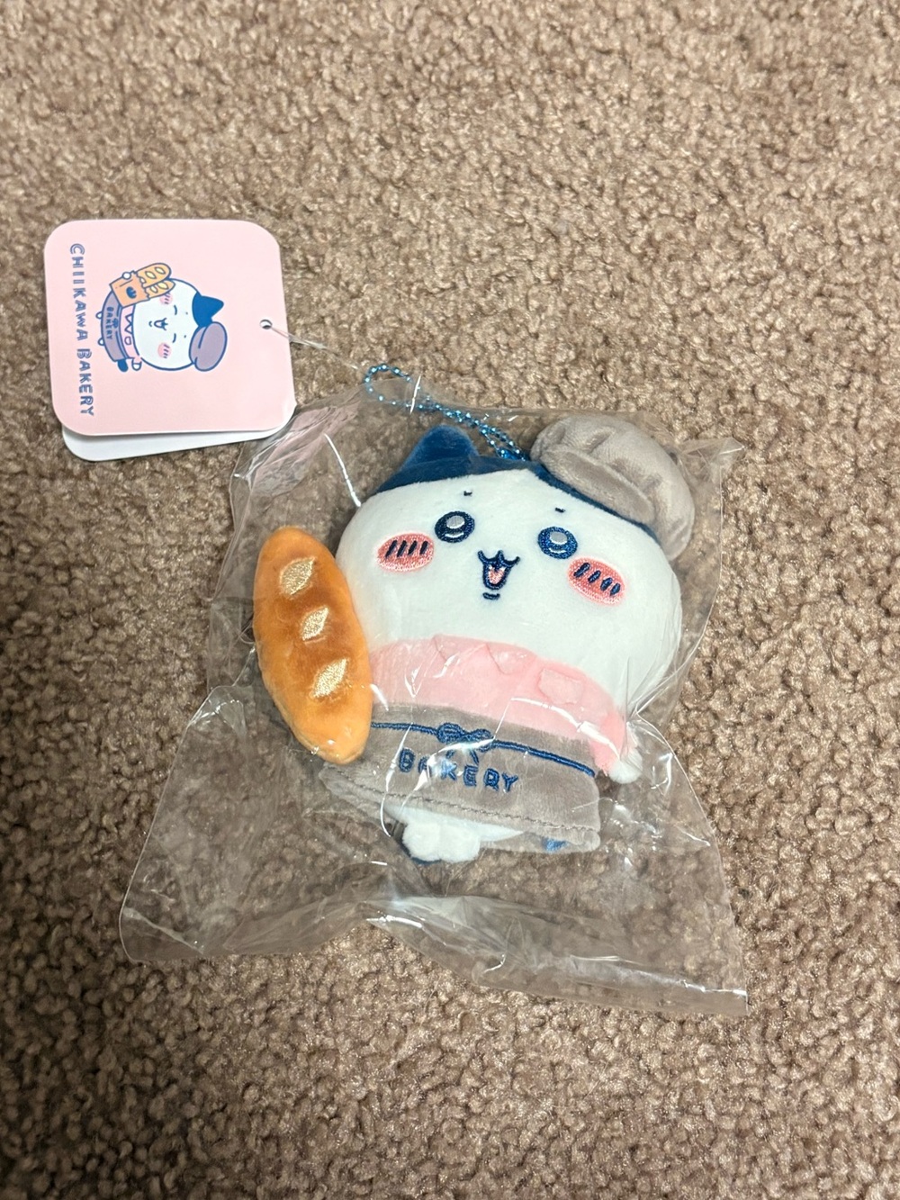 Brand New Chiikawa Bakery Keychain Plush